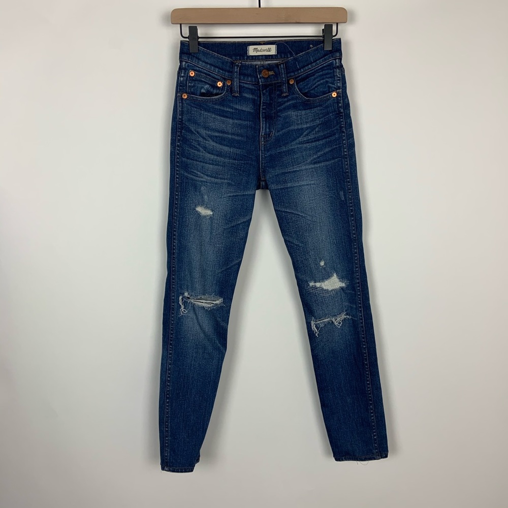 Madewell 9” High Riser Skinny Jeans